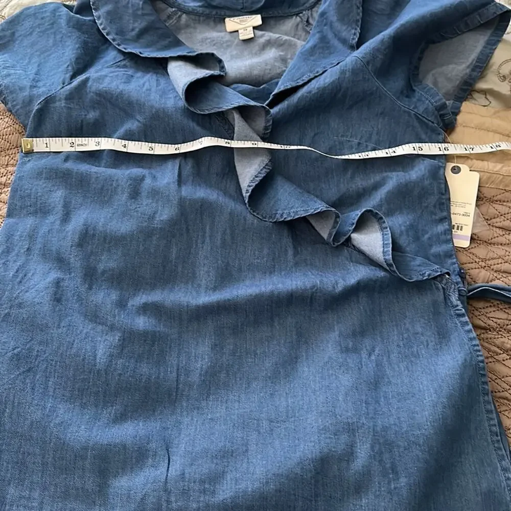 St. John's Bay | Chambray Top NWT Size SP